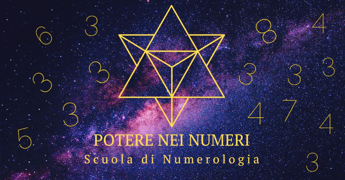 Scuola Di Numerologia Potere Nei Numeri